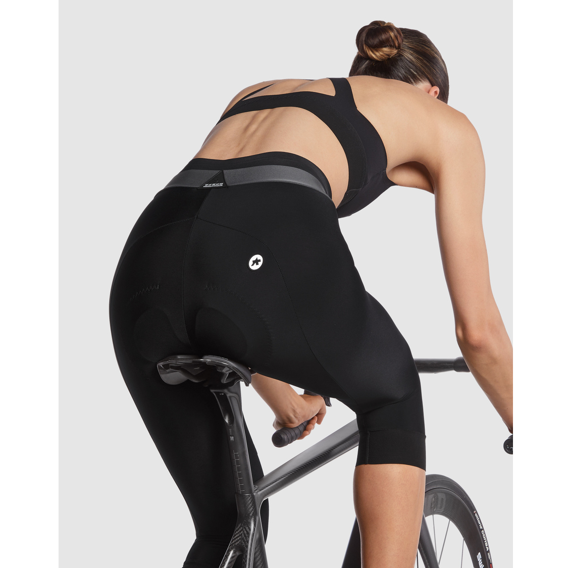 ASSOS UMA C2 3/4 bibtights til kvinder Sort serie