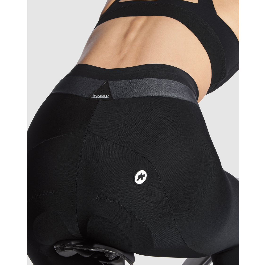 ASSOS UMA C2 3/4 bibtights til kvinder Sort serie