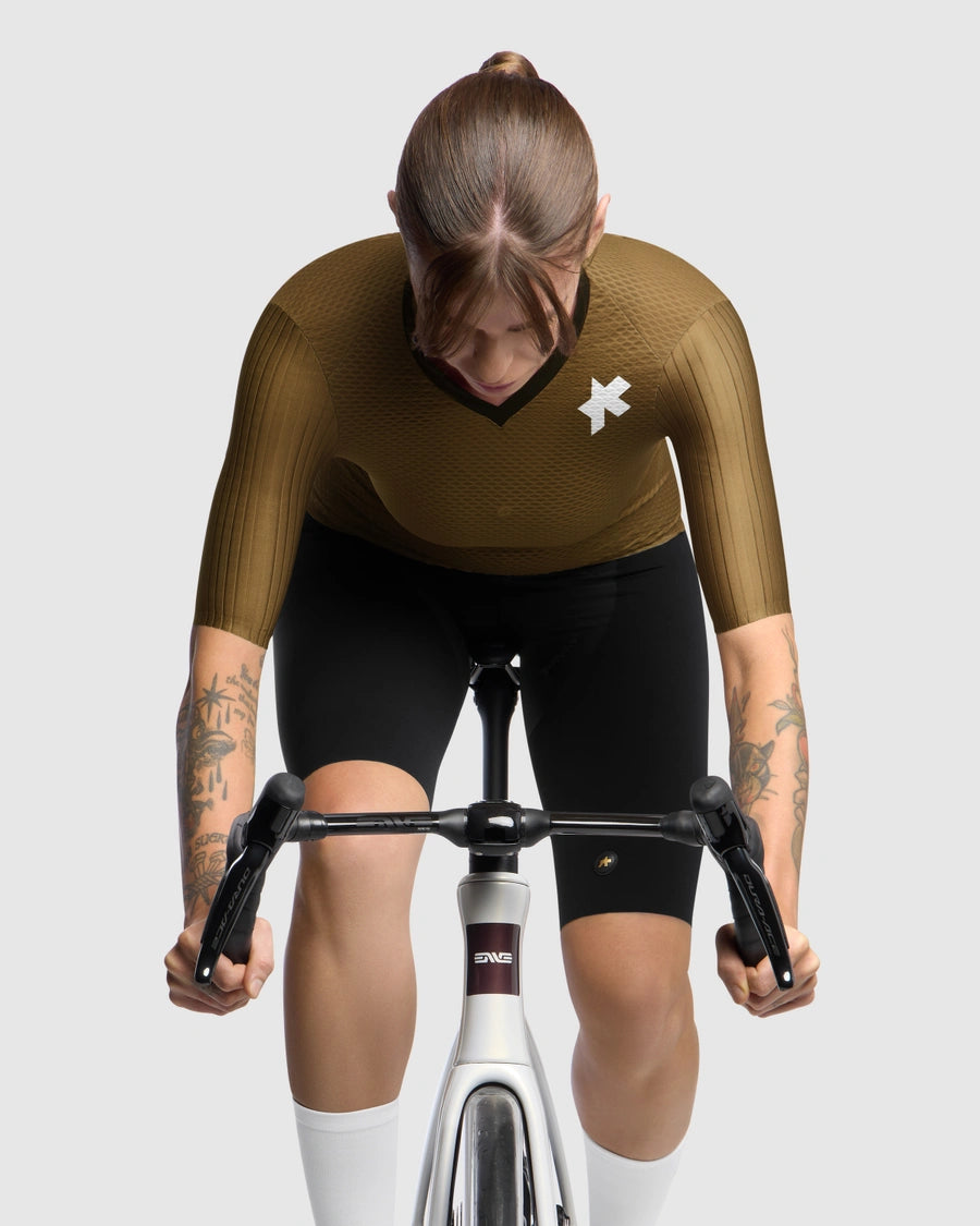 ASSOS DYORA RSV S11 kortærmet dametrøje Jupiter Gold