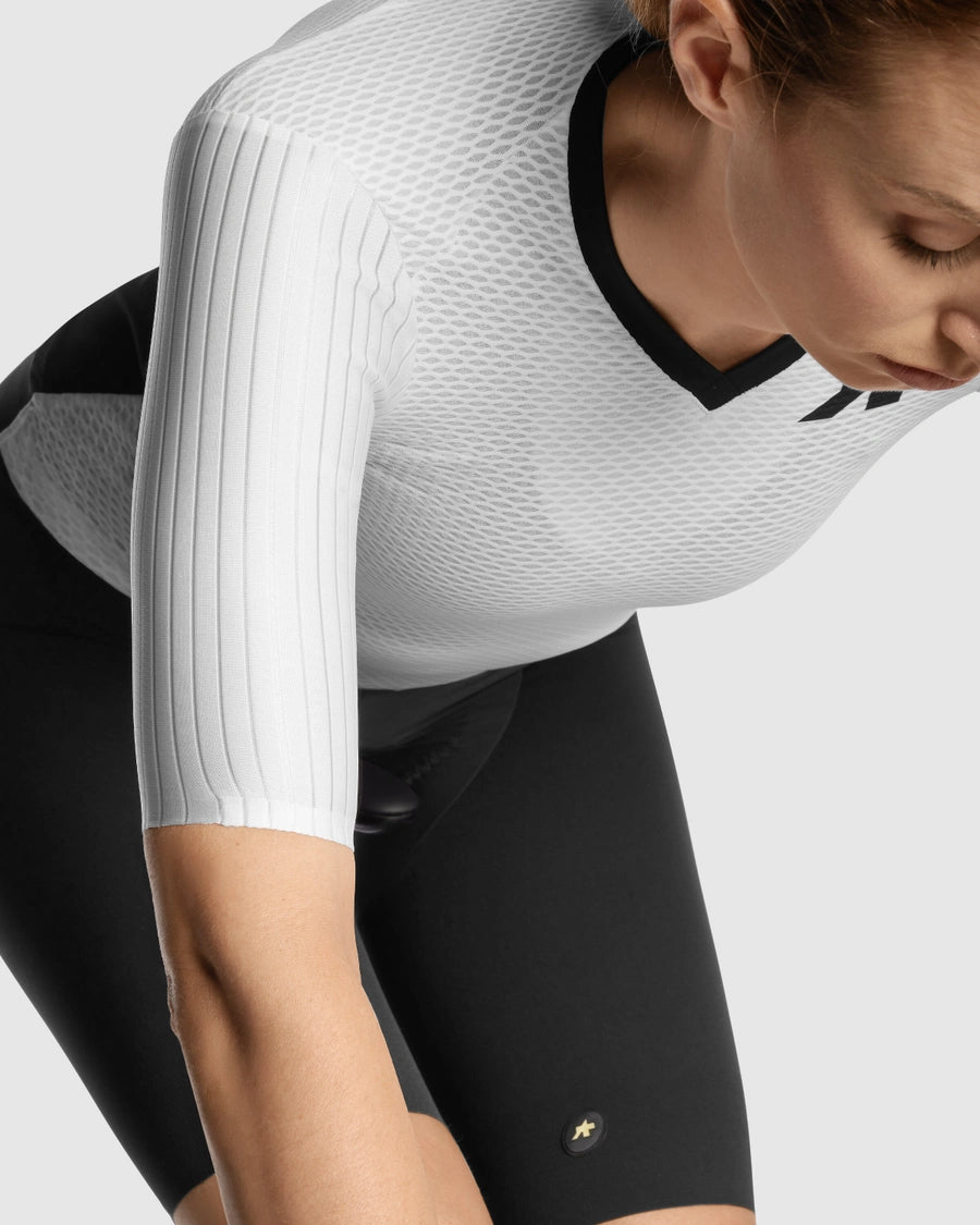 ASSOS DYORA RSV S11 Kortærmet Jersey til damer Hvid