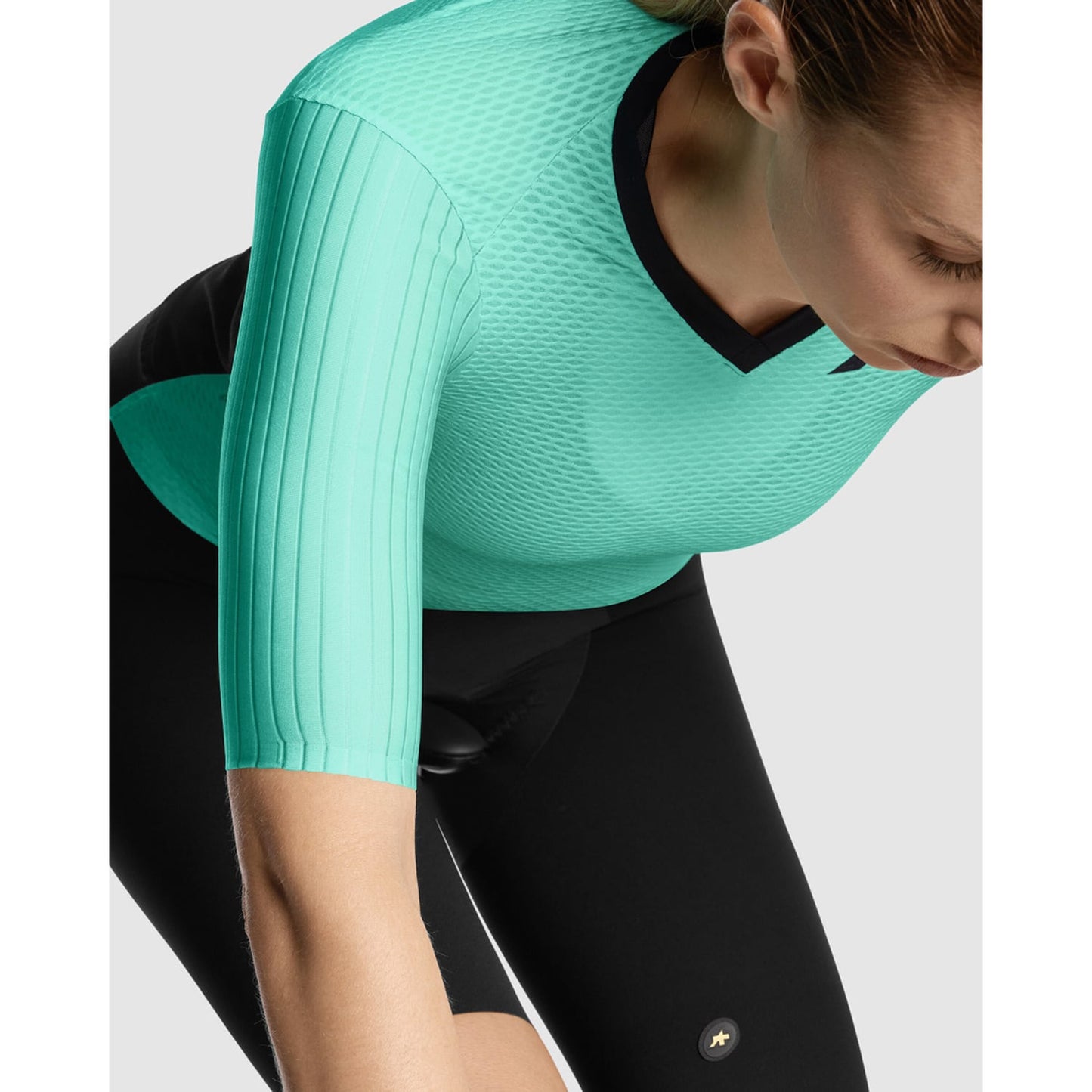 ASSOS DYORA RSV S11 Kortærmet Jersey til damer Grøn