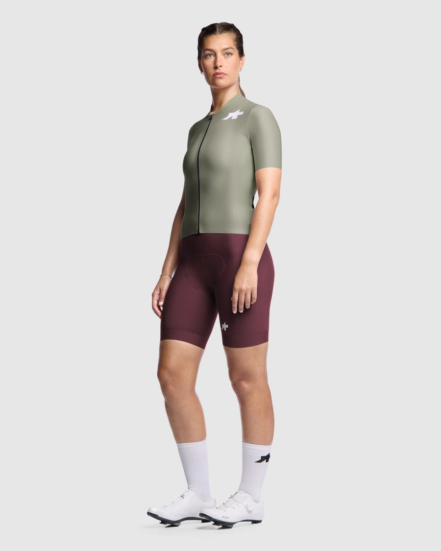 ASSOS UMA GT S11 EVO Kortærmet Edge Green Jersey til kvinder
