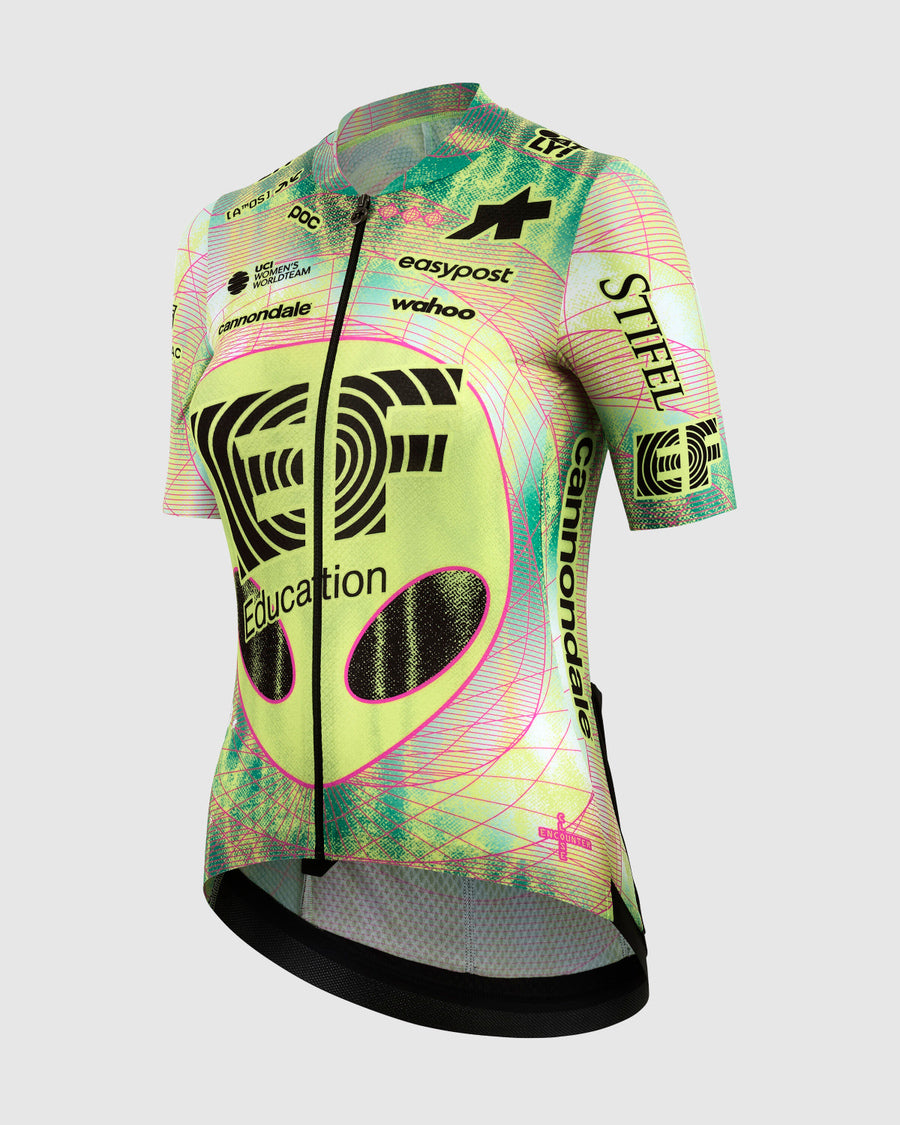 ASSOS UMA GT EDUCATION FIRST GIRO trøje kortærmet sort/gul