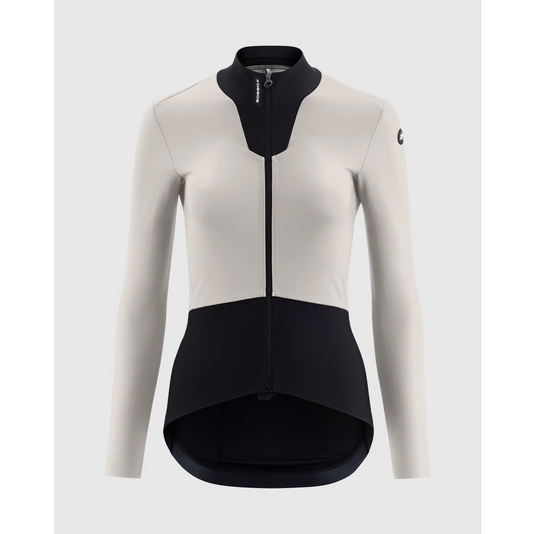 Cykeltrøje ASSOS DYORA R SPRING FALL S11 Langærmet Dame Hvid