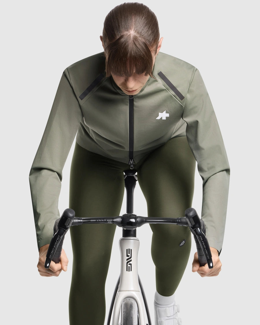 Jakke ASSOS MILLE GT SHELL S11 EVO Dame Grøn