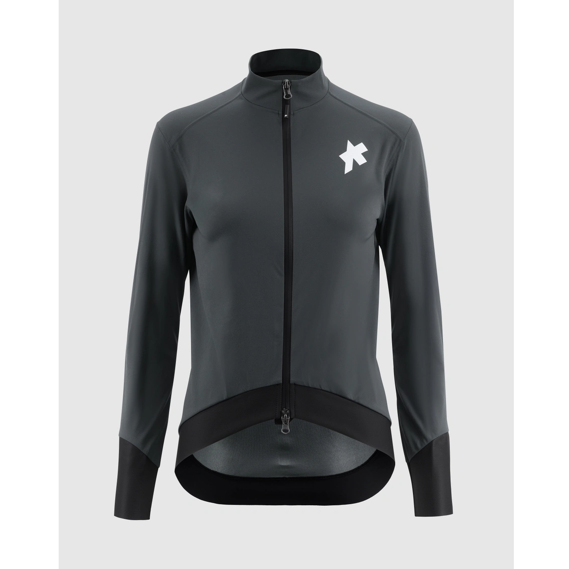 Jakke ASSOS EQUIPE R RAIN S11 Dame Grå