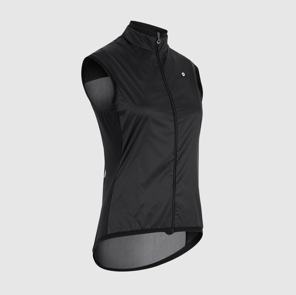 ASSOS UMA GT WIND C2 Ærmeløs jakke til kvinder Sort