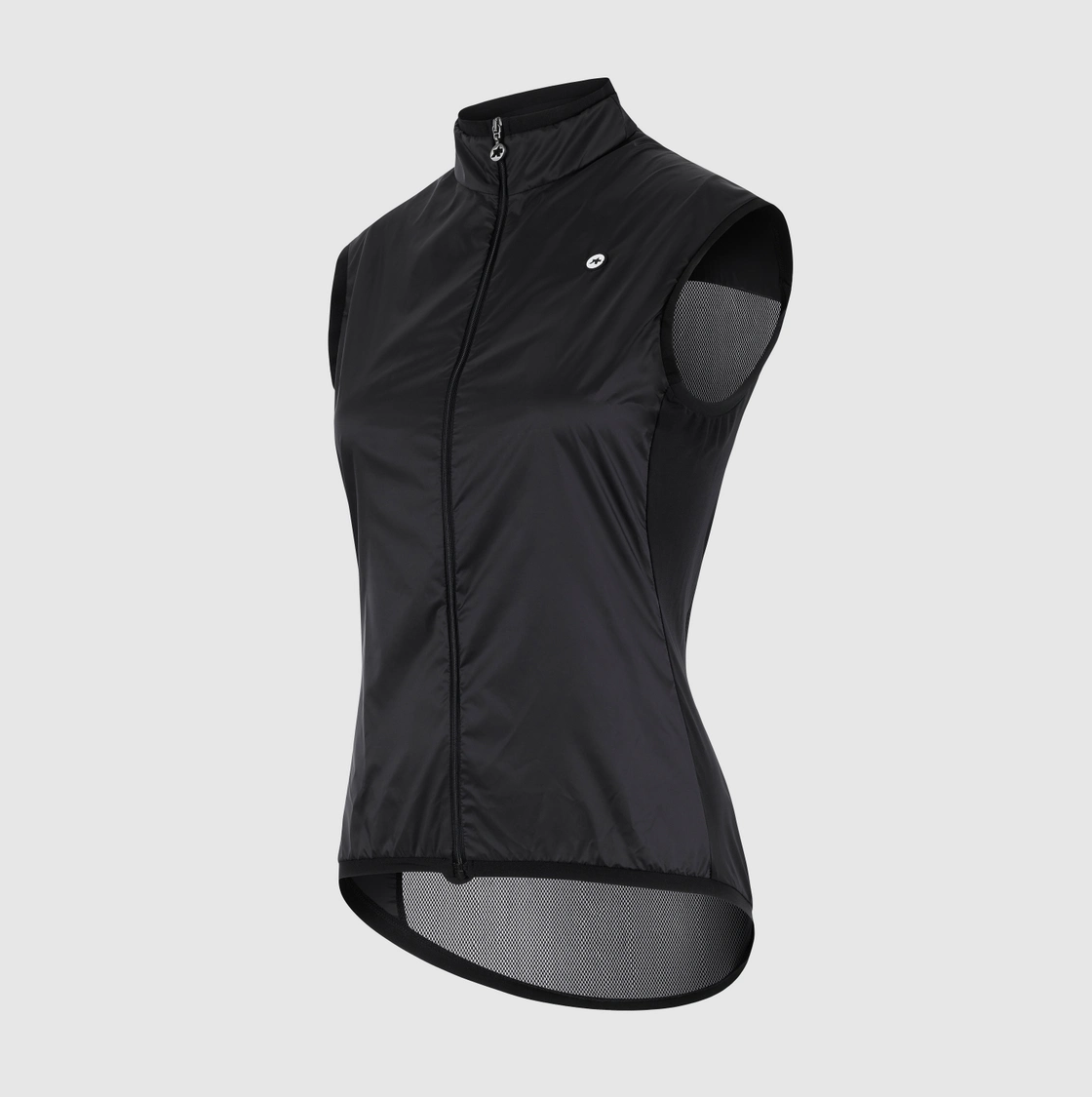 ASSOS UMA GT WIND C2 Ærmeløs jakke til kvinder Sort