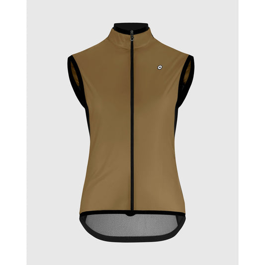 ASSOS UMA GT WIND C2 brun ærmeløs jakke til kvinder