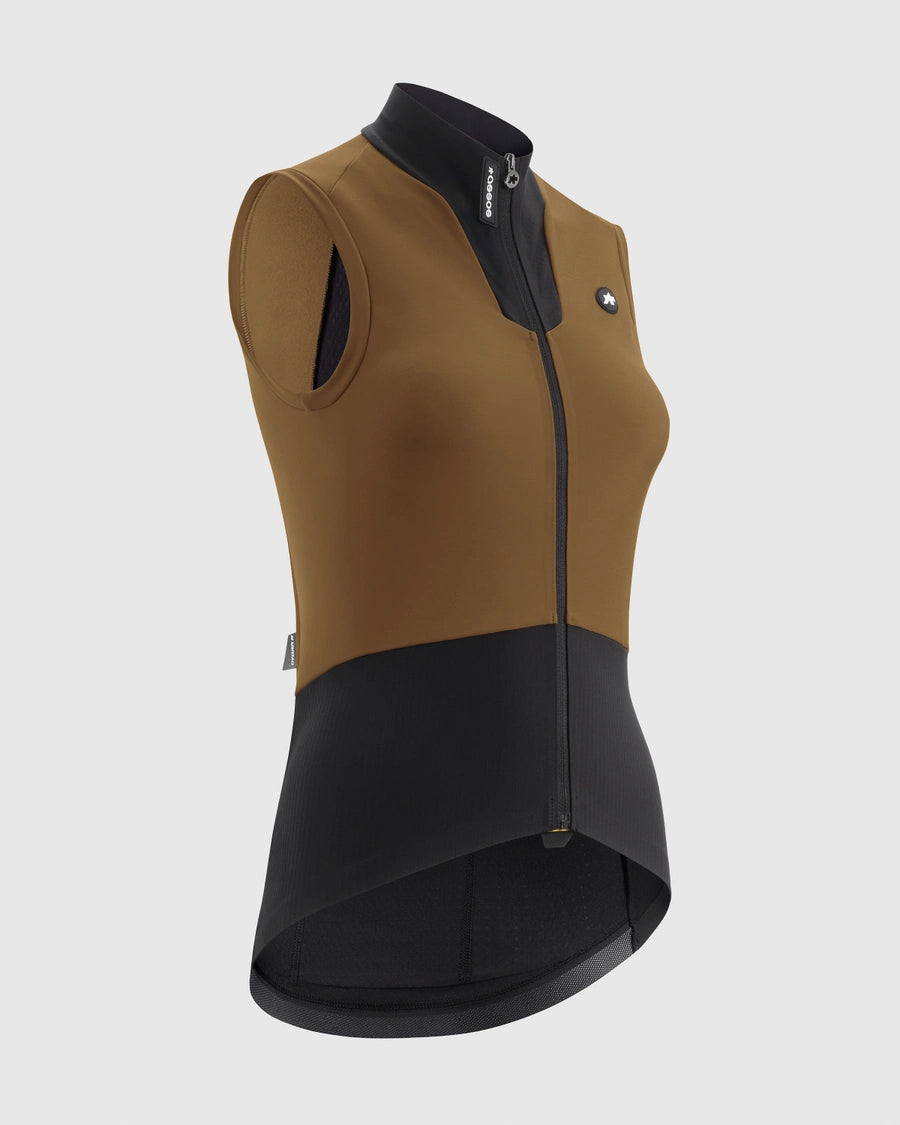 Ærmeløs Vest ASSOS DYORA R SPRING FALL S11 Dame Jupiter Gold