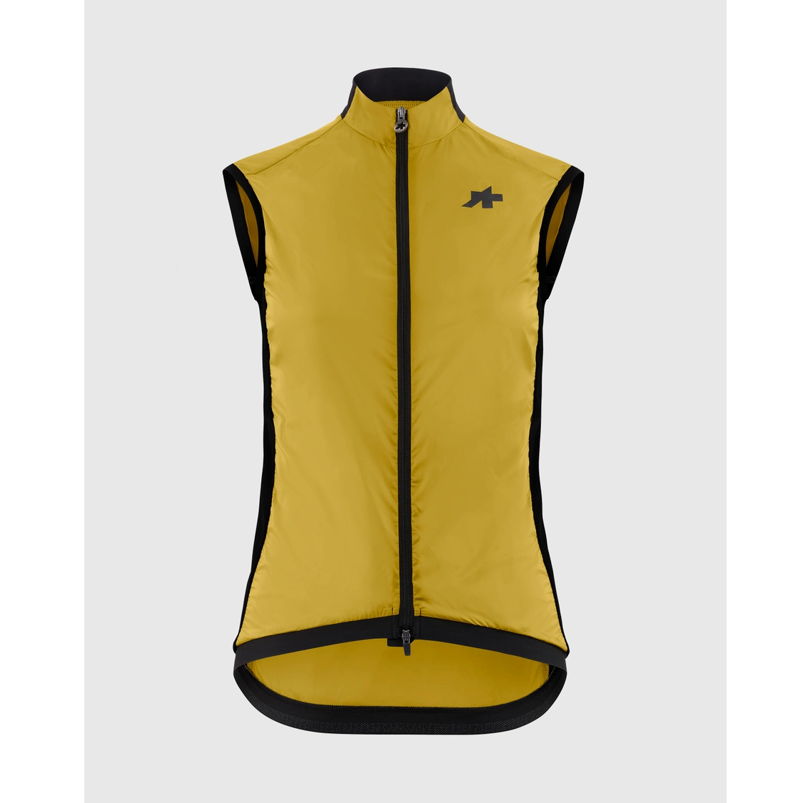 ASSOS UMA GT WIND S11 Guldgul ærmeløs jakke til kvinder