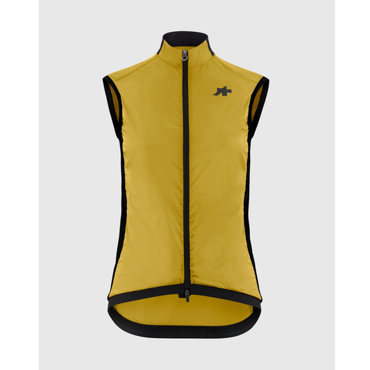 ASSOS UMA GT WIND S11 Guldgul ærmeløs jakke til kvinder
