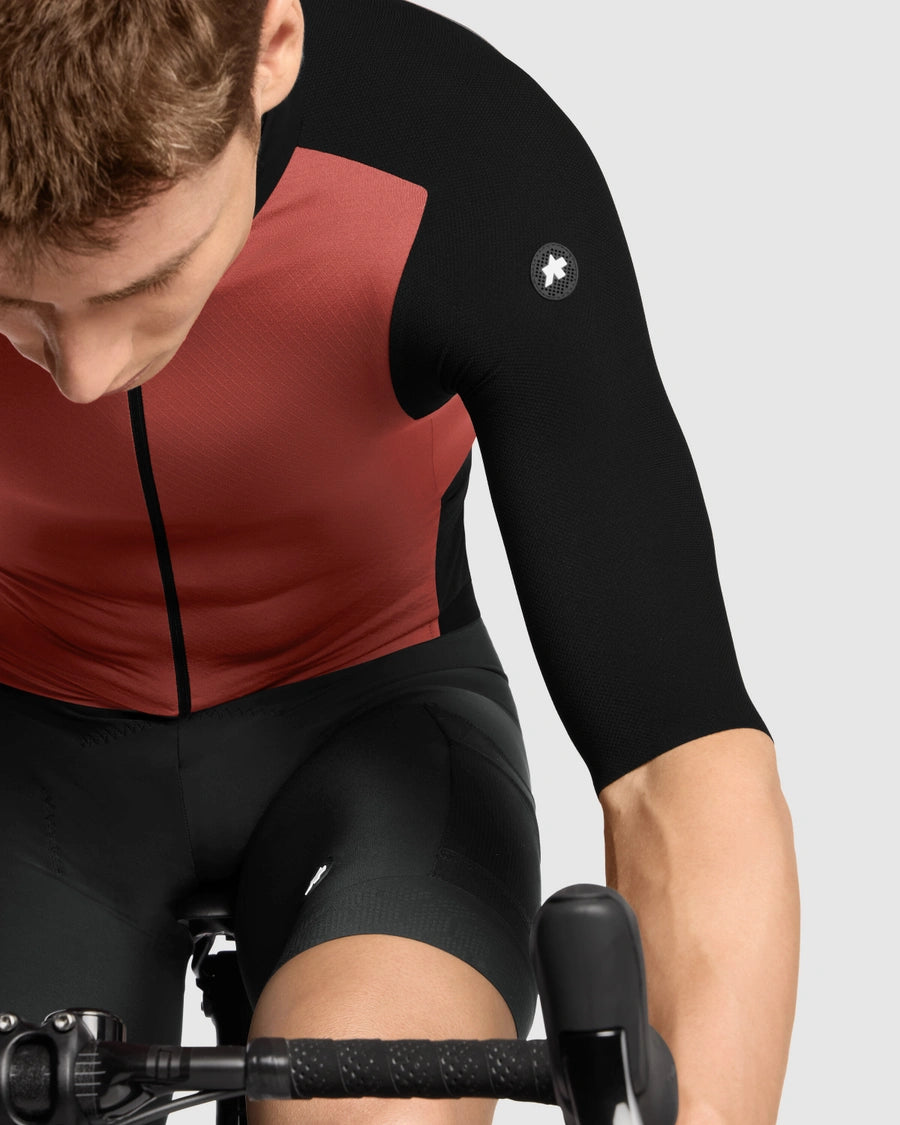 ASSOS TACTICA T5 Short Sleeve Brown Jersey