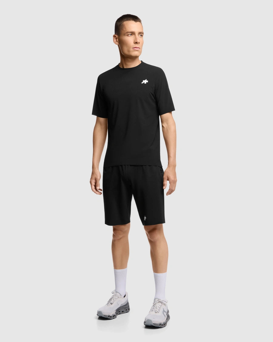 ASSOS TACTICA POST RIDE T5 kortærmet trøje sort