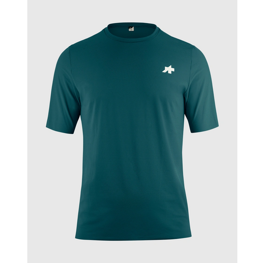 ASSOS TACTICA POST RIDE T5 Kortærmet Jersey Deep Petrol