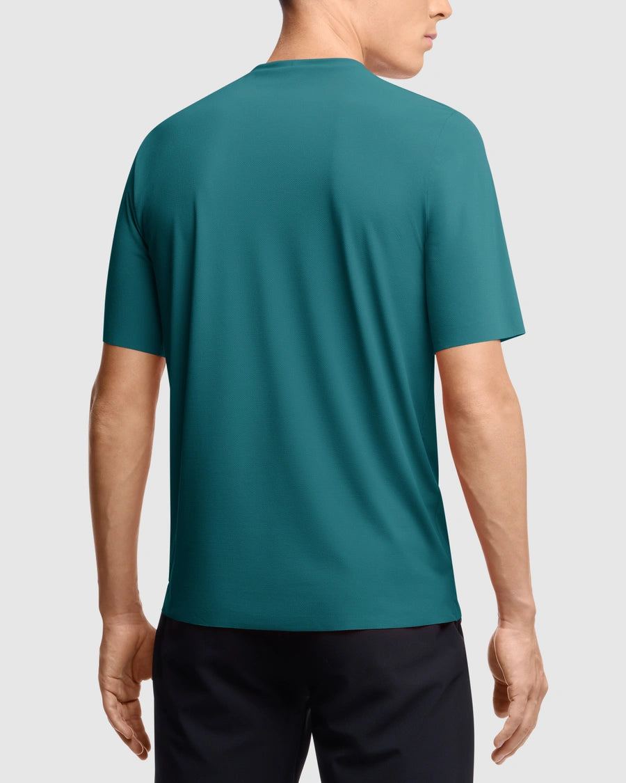 ASSOS TACTICA POST RIDE T5 Kortærmet Jersey Deep Petrol