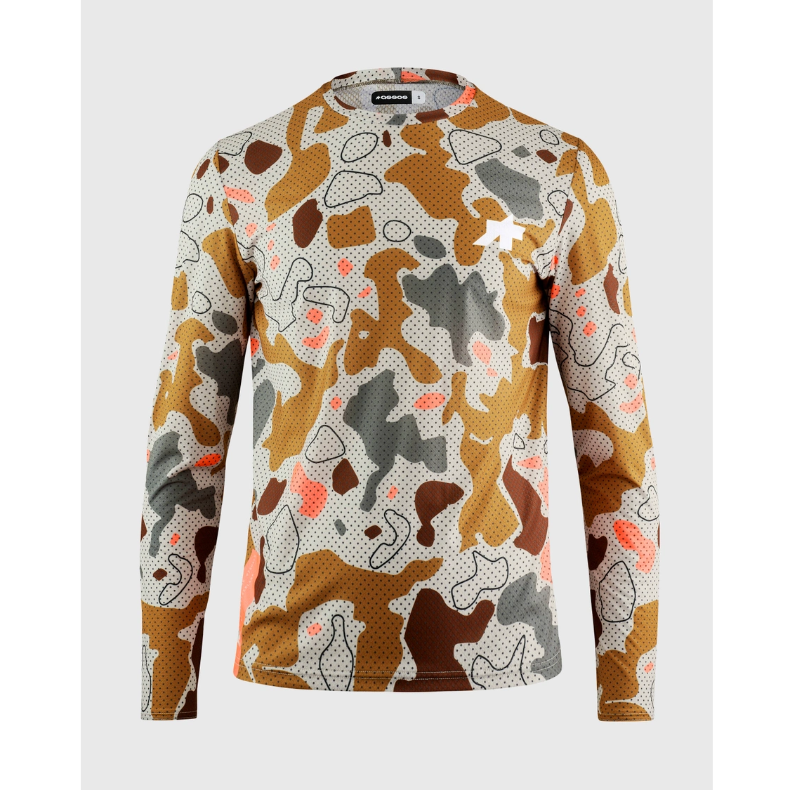 ASSOS TACTICA T5 MUD PLAGE Langærmet Camo trøje