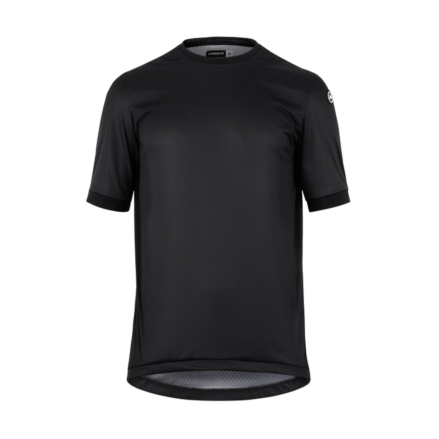 ASSOS TRAIL-trøje, størrelse T3, kortærmet, sort