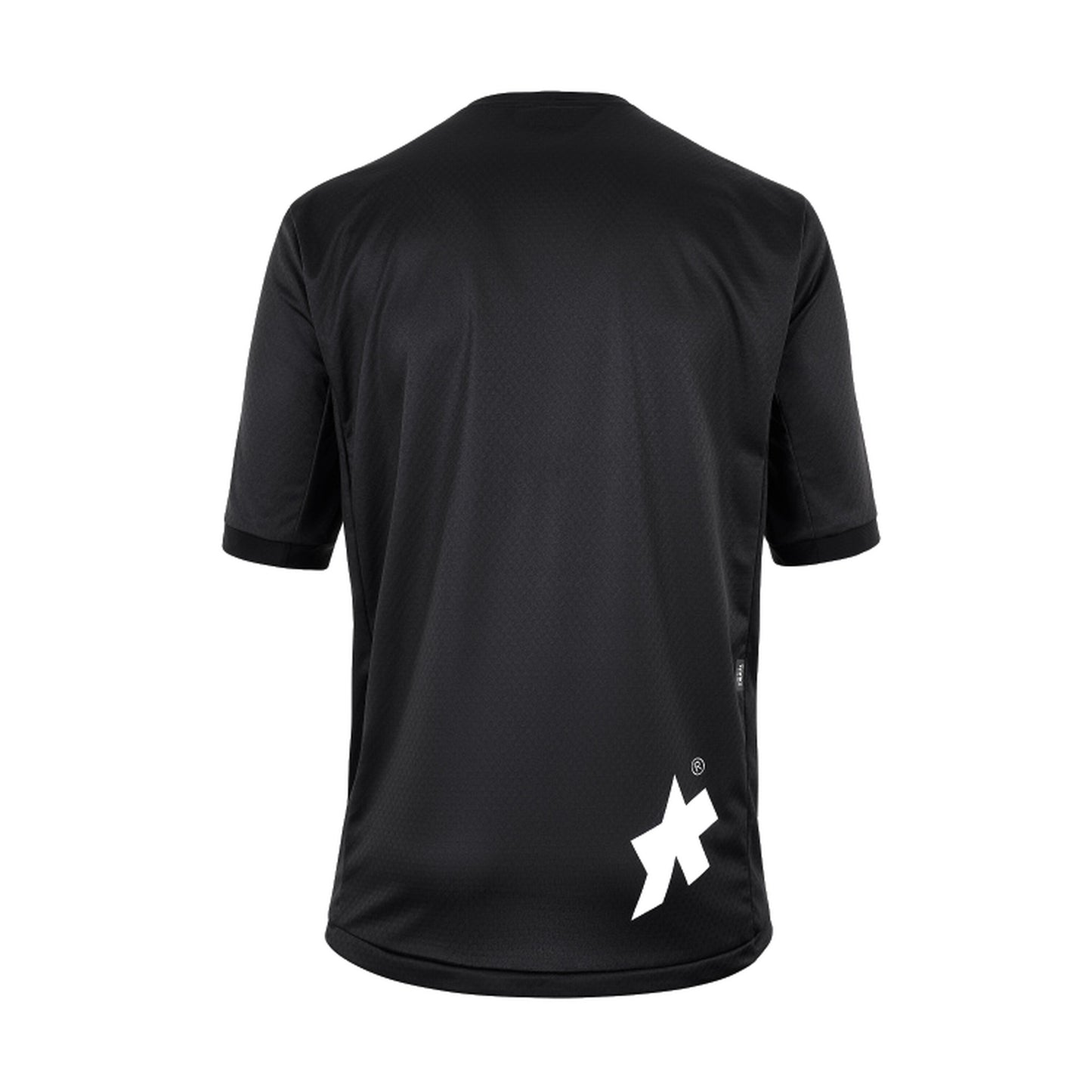 ASSOS TRAIL-trøje, størrelse T3, kortærmet, sort