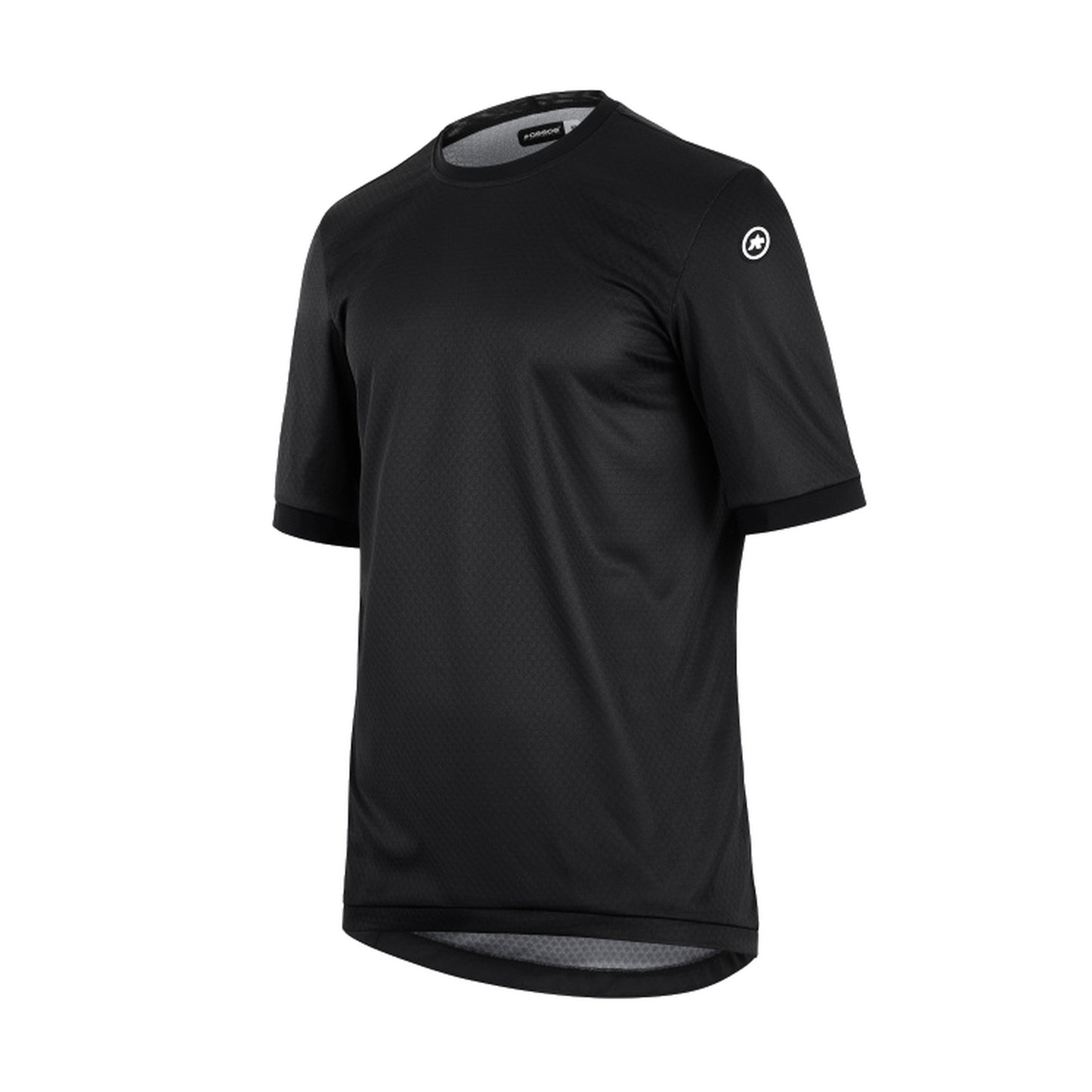 ASSOS TRAIL-trøje, størrelse T3, kortærmet, sort