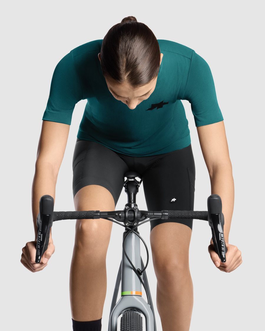 ASSOS TACTICA TECH T5 kortærmet trøje til kvinder Grøn