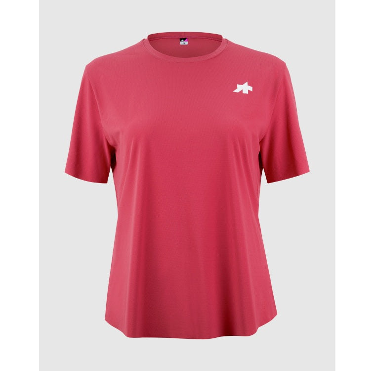 ASSOS TACTICA POST RIDE T5 Short Sleeve Jersey Women Berry