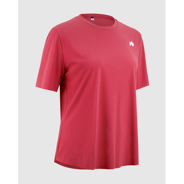 ASSOS TACTICA POST RIDE T5 Short Sleeve Jersey Women Berry