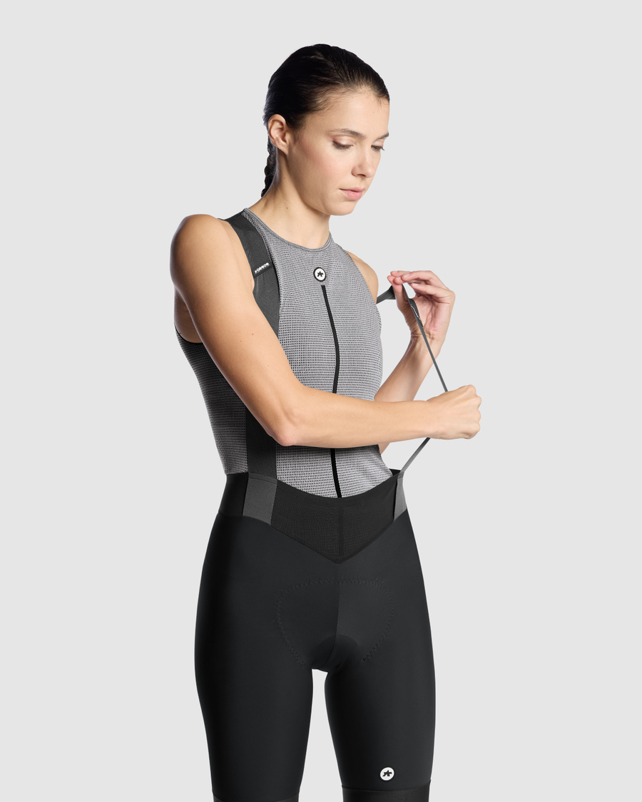 ASSOS NS SKIN LAYER P1 Ærmeløst undertøj til kvinder Grå