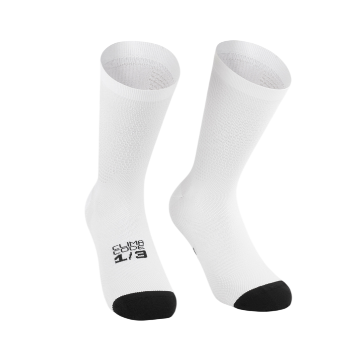 ASSOS ENDURANCE-strømper S11 Hvid