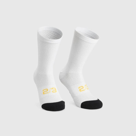 ASSOS SPRING FALL P3 Sokker Hvid