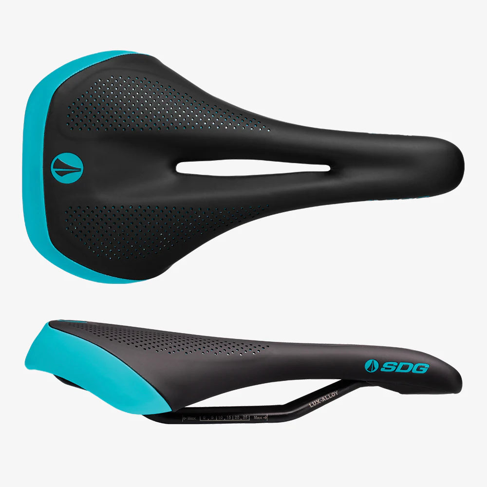 SDG ALLURE V2 Damesadel-Lux Skinner-Alloy Sort/Turkis