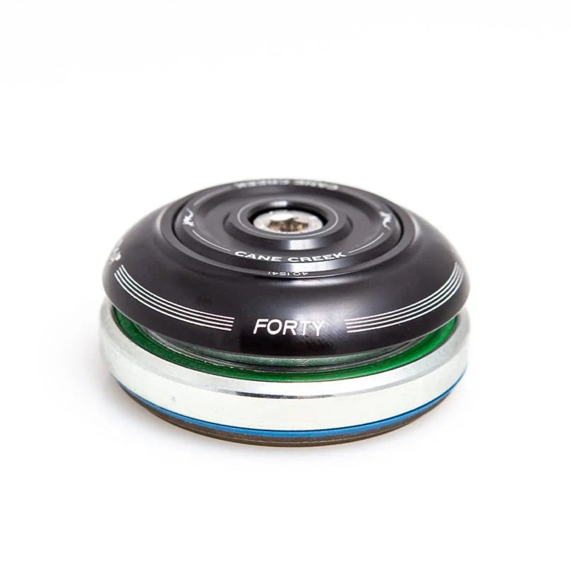 Headset CANE CREEK 40 Tapered, kort og 51,1 mm OD Wide Cover, IS41/28,6/H8 | IS52/40