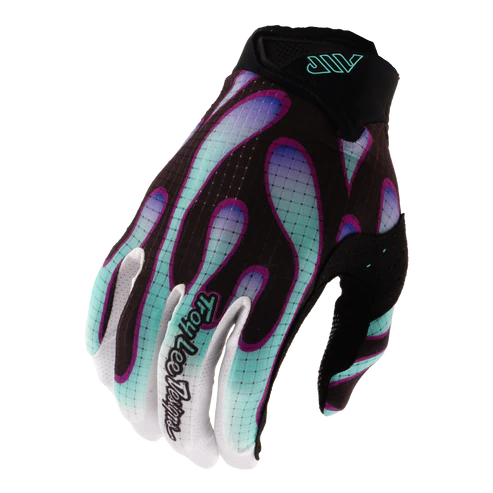 TROY LEE DESIGNS AIR OVERSPRAY-handsker Sort/Real Teal