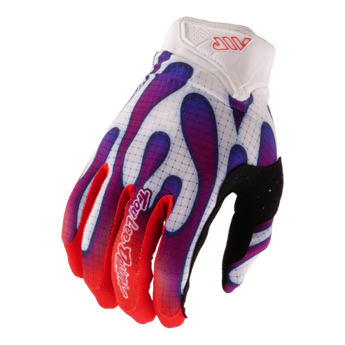 TROY LEE DESIGNS AIR OVERSPRAY-handsker Hvid/lilla