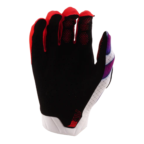 TROY LEE DESIGNS AIR OVERSPRAY Gloves White/Purple