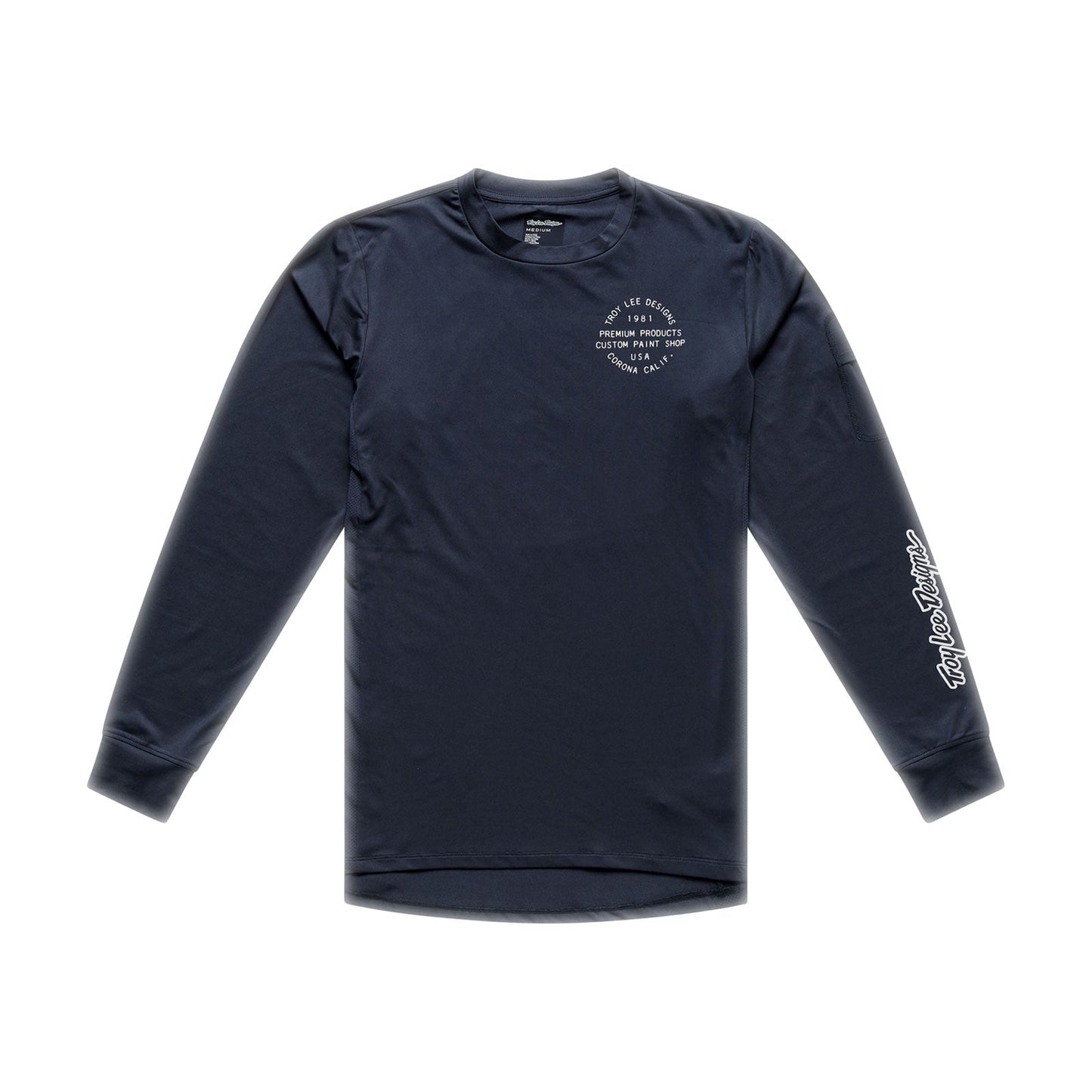 TROY LEE DESIGNS RUCKUS RIDE PRESSED Langærmet Carbon trøje