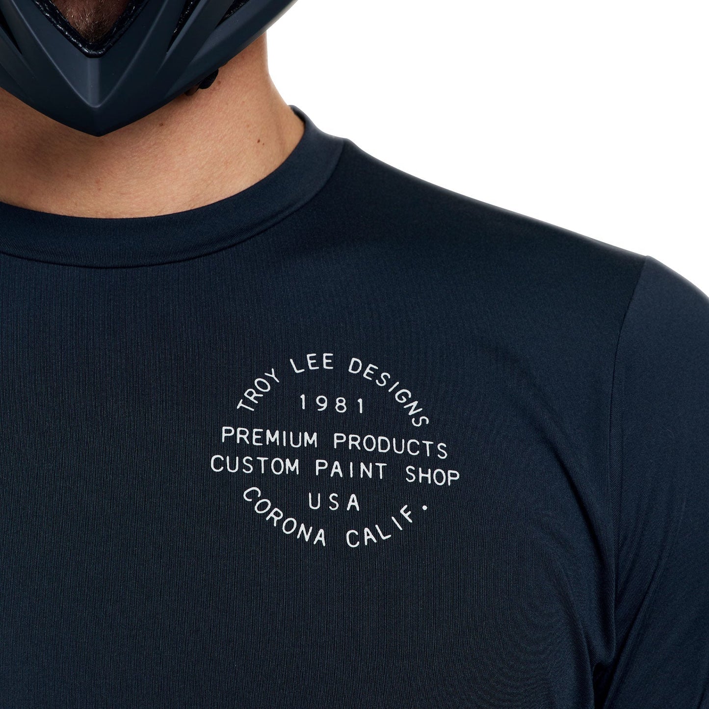 TROY LEE DESIGNS RUCKUS RIDE PRESSED Langærmet Carbon trøje