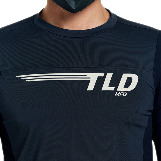 TROY LEE DESIGNS RUCKUS WINGS 3/4 ærmet Carbon trøje