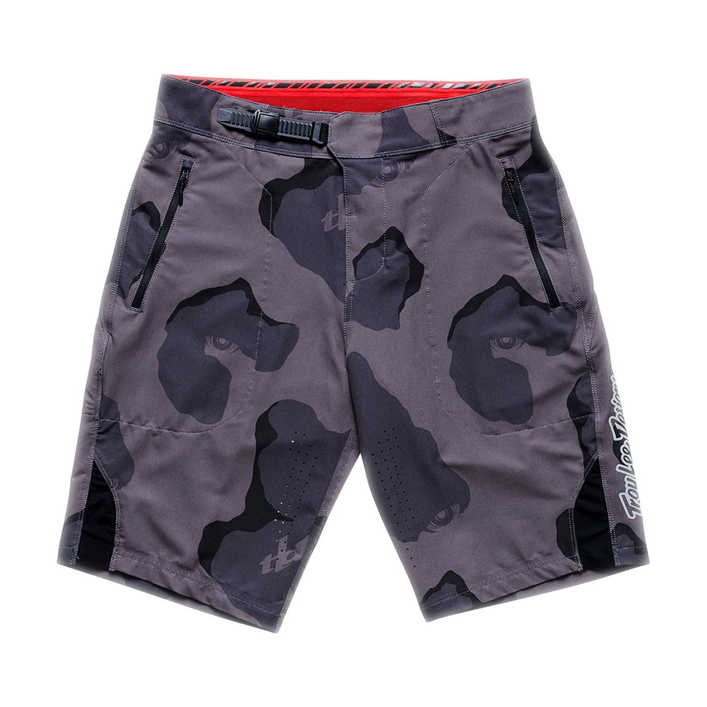 TROY LEE DESIGNS SKYLINE PRO FLOW CAMO Carbon Shorts med foring BN3TH