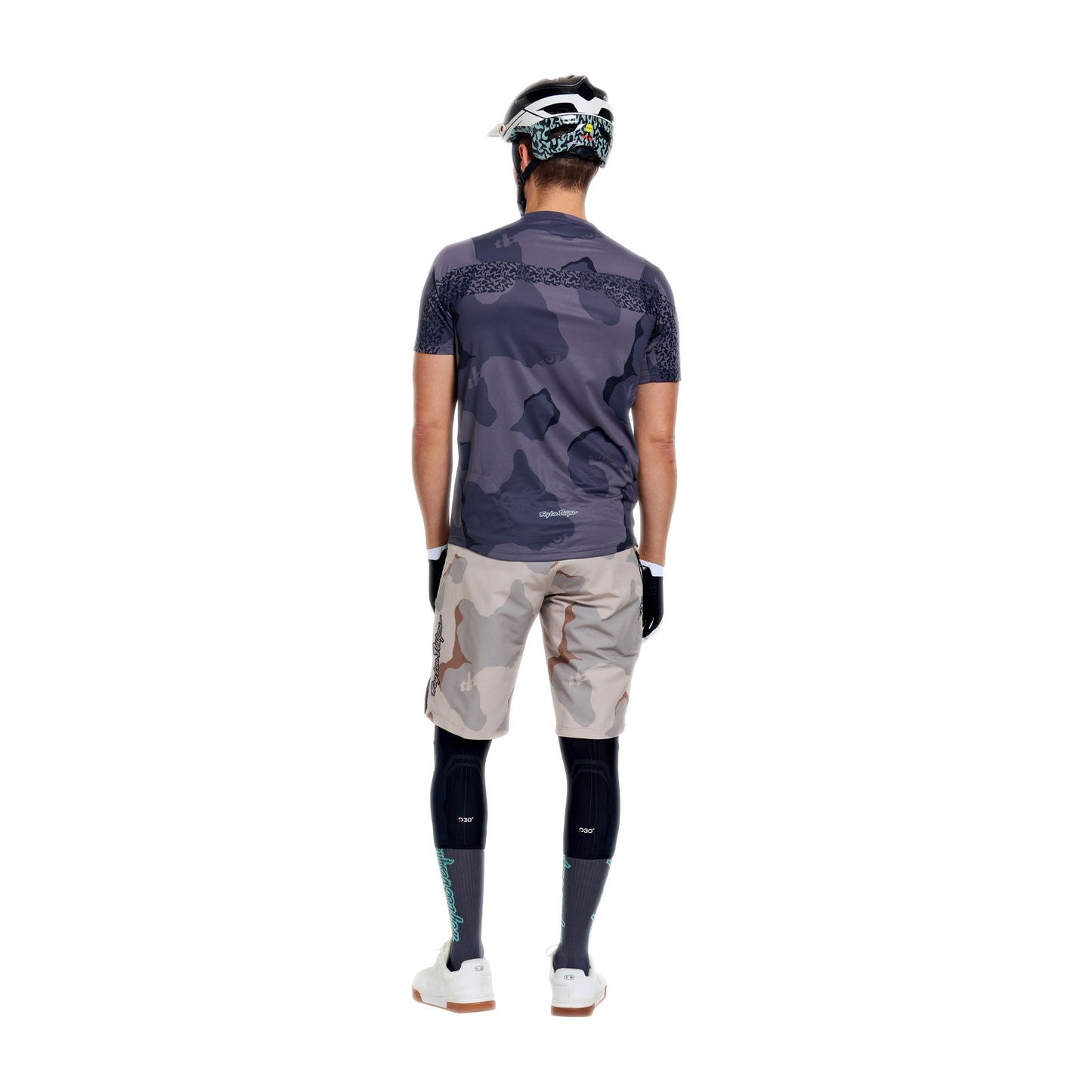 TROY LEE DESIGNS SKYLINE PRO FLOW CAMO Kortærmet Jersey Carbon
