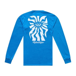 TROY LEE DESIGNSSKYLINE RIDE ONE EYE AERO Jersey Long Sleeve Blue