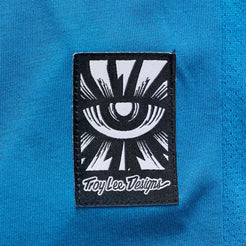 TROY LEE DESIGNSSKYLINE RIDE ONE EYE AERO Jersey Long Sleeve Blue