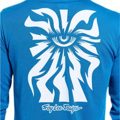 TROY LEE DESIGNSSKYLINE RIDE ONE EYE AERO Jersey Long Sleeve Blue