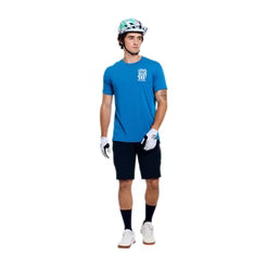 TROY LEE DESIGNSSKYLINE RIDE ONE EYE AERO Jersey Short Sleeve Blue