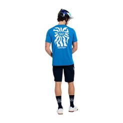 TROY LEE DESIGNSSKYLINE RIDE ONE EYE AERO Jersey Short Sleeve Blue