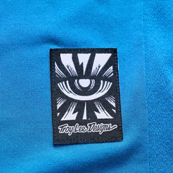 TROY LEE DESIGNSSKYLINE RIDE ONE EYE AERO Jersey Short Sleeve Blue