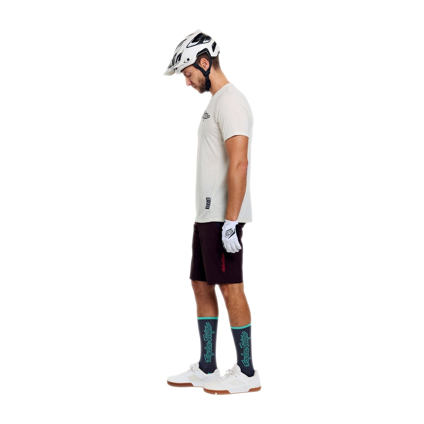 TROY LEE DESIGNS SKYLINE RIDE SIGNATURE Kortærmet Jersey Pumice
