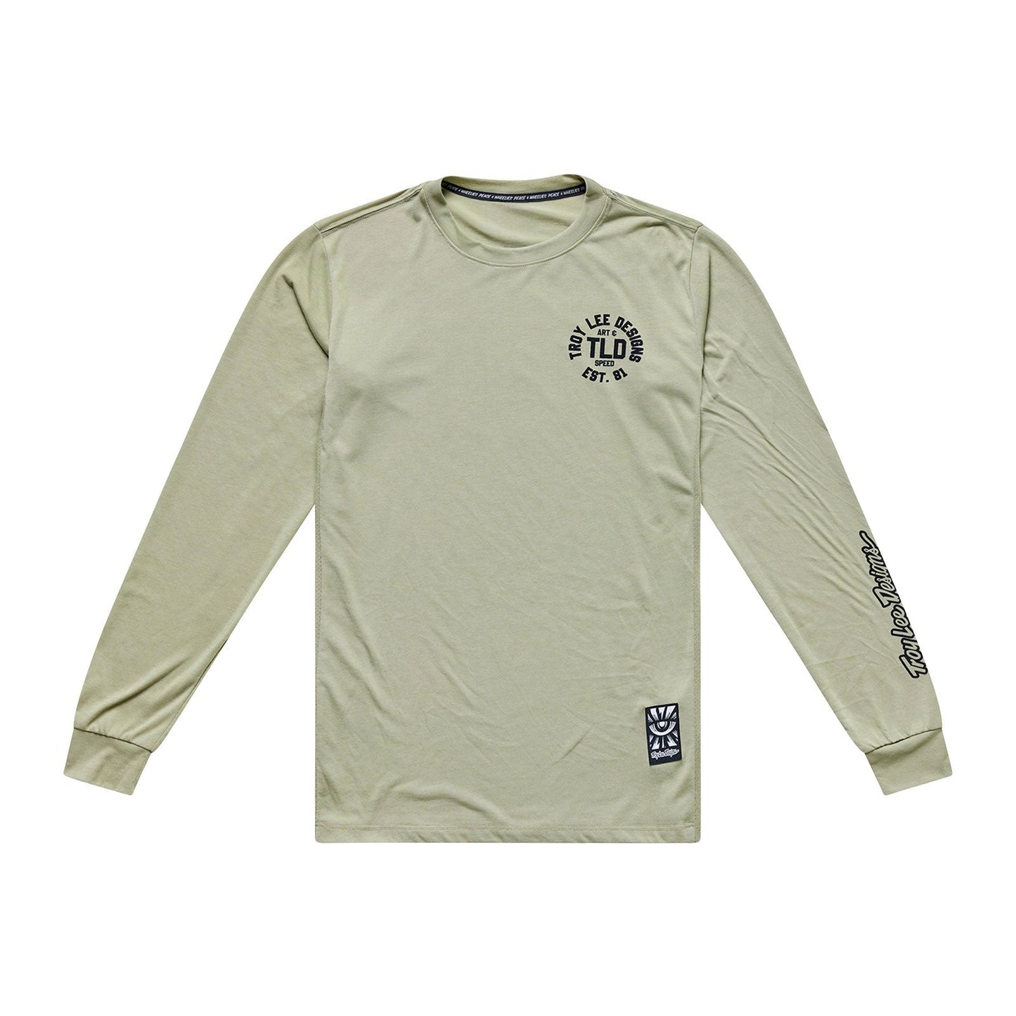TROY LEE DESIGNS SKYLINE RIDE STAMPS Langærmet Jersey Sage