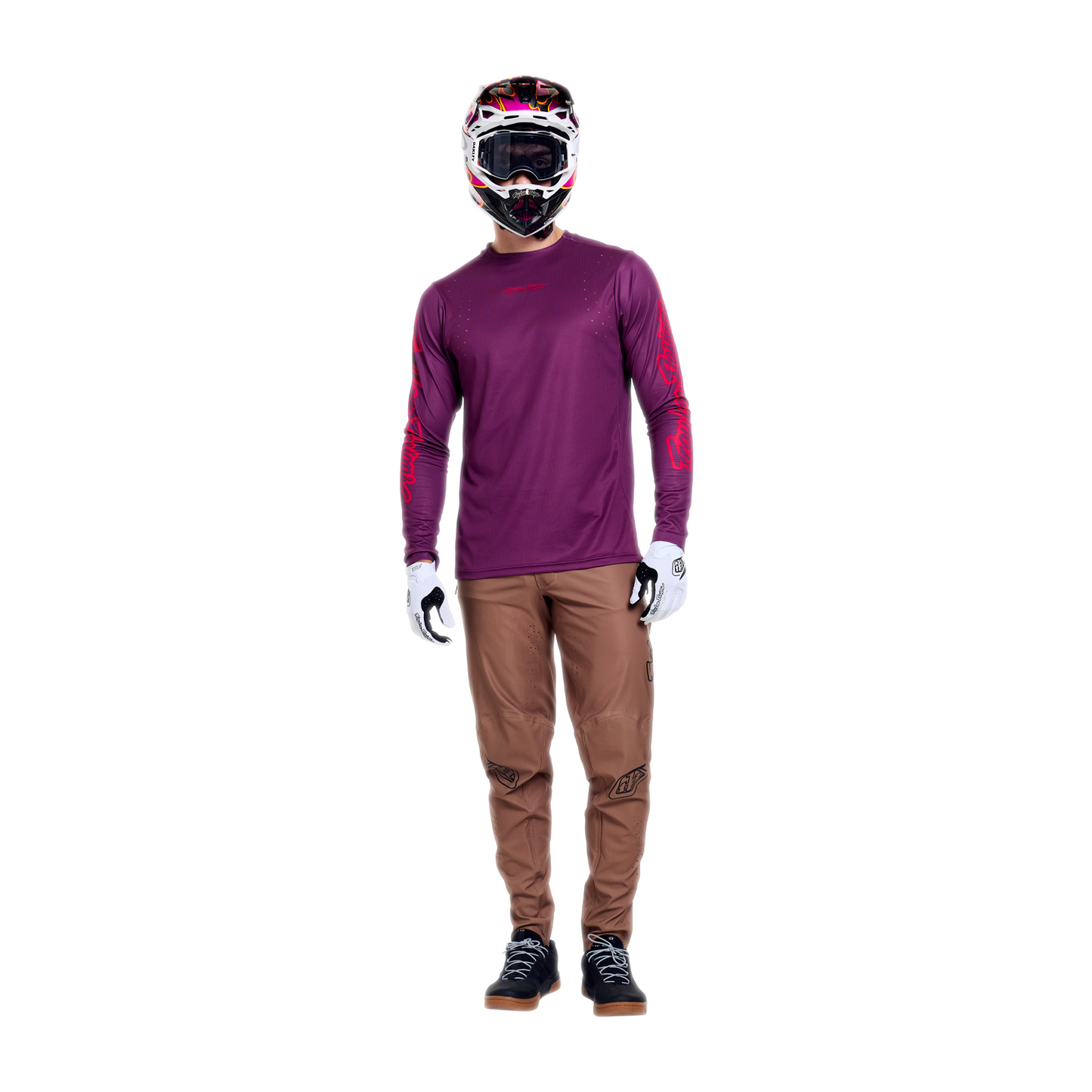 TROY LEE DESIGNS SPRINT PRO Mono Long Sleeve Jersey Sangria
