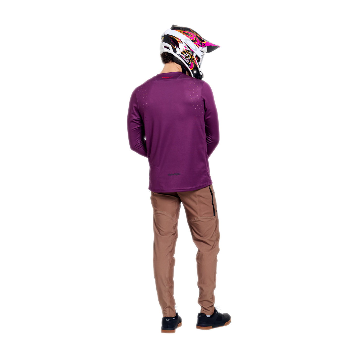 TROY LEE DESIGNS SPRINT PRO Mono Long Sleeve Jersey Sangria